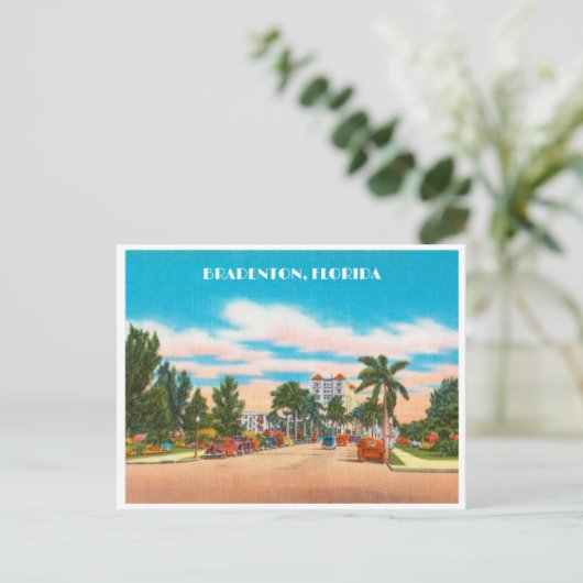  Bradenton, Florida Briefkaart (Staand voorkant)