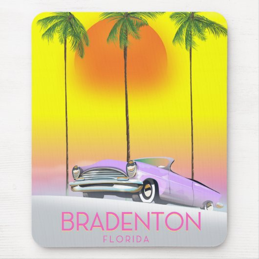 Bradenton Florida Classic autoreisposter Muismat (Voorkant)
