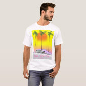 Bradenton Florida Classic autoreisposter T-shirt (Voorkant volledig)