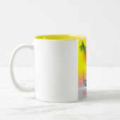 Bradenton Florida Classic autoreisposter Tweekleurige Koffiemok (Links)