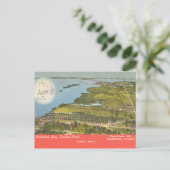 Bradenton Florida  Paradise Trailer Park Briefkaart (Staand voorkant)