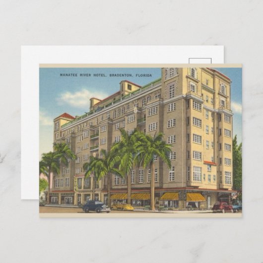  Bradenton Florida Post Card Briefkaart (Voorkant / Achterkant)