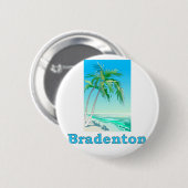 Bradenton, Florida Ronde Button 5,7 Cm (Voorkant /achterkant)