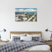 Bradenton, Florida - Uitzicht over de rivier de Ma Canvas Afdruk (Insitu (Slaapkamer))