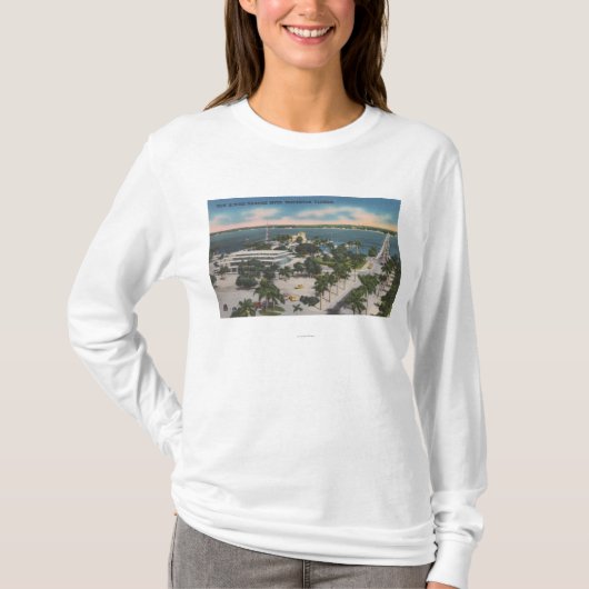 Bradenton, Florida - Uitzicht over de rivier de Ma T-shirt (Voorkant)