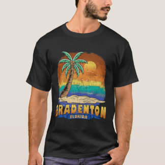 Bradenton Florida Vintage Gedecoreerd Souvenir  T-shirt