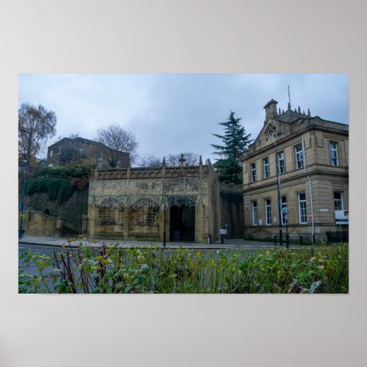 Bradford Cathedral Entrance Poster (Voorkant)