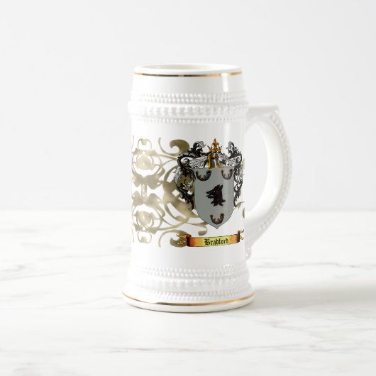 Bradford Coat of Arms Bierpul (Voorkant rechts)