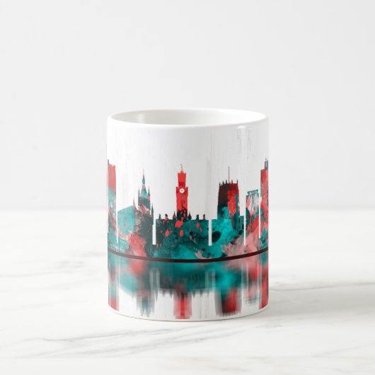 Bradford England Skyline Koffiemok (Center)