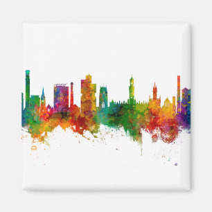 Bradford England Skyline Magneet