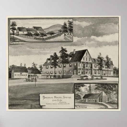 Bradford Mineral Springs Poster (Voorkant)