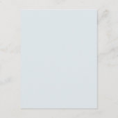 Bradford moderne bruiloft informatiekaartje (Achterkant)