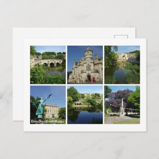 Bradford-on-Avon Briefkaart (Voorkant / Achterkant)