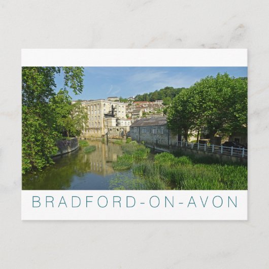Bradford-on-Avon Feestdagenkaart (Voorkant)