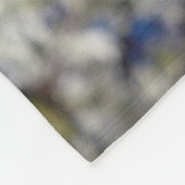 Bradford Pear Blooms Fleece Deken (Hoek)