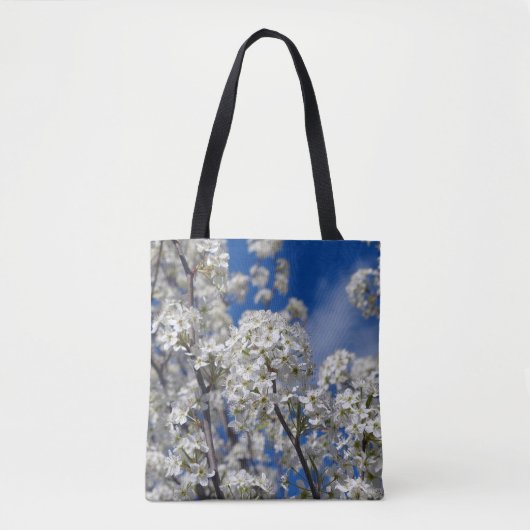 Bradford Pear Blooms Tote Bag (Voorkant)