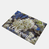 Bradford Pear Blooms Welcome Doormat Deurmat (Schuin)