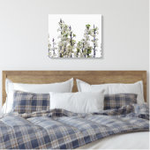 Bradford Pear Blossom Canvas Afdruk (Insitu (Slaapkamer))