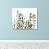 Bradford Pear Blossom Canvas Afdruk (Insitu (Houten vloer))
