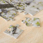 Bradford Pear Tree White Spring Floral Natuur Legpuzzel (Zijkant)