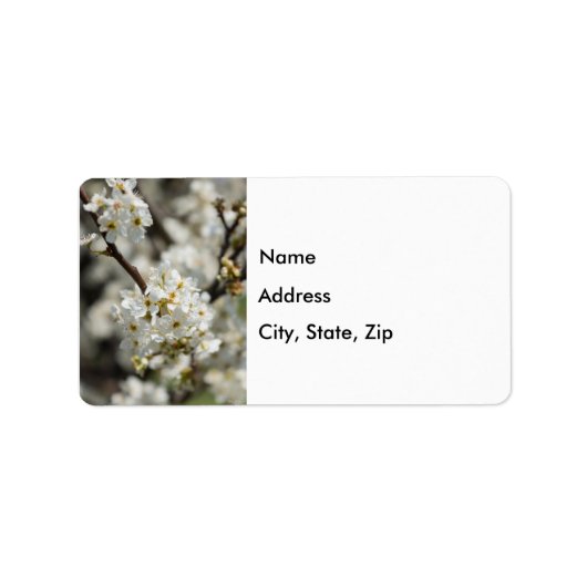 Bradford Select Focus Address Label (Voorkant)
