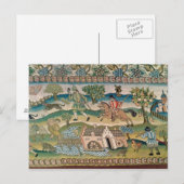 Bradford Table Carpet, details van landelijke scèn Briefkaart (Voorkant / Achterkant)