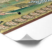 Bradford Table Carpet, details van landelijke scèn Poster (Hoek)