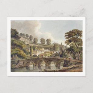 Bradford uit 'Bath geïllustreerd door een serie va Briefkaart