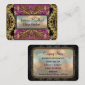 Bradfordshire Lola Elegant Haarstylist Visitekaartje (Voorkant / Achterkant)
