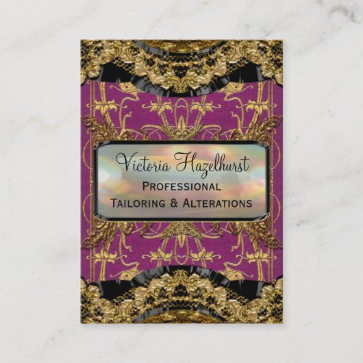 Bradfordshire Lola Elegant Professional Visitekaartje (Voorkant)