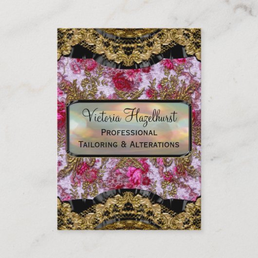 Bradfordshire Petal Elegant Professional Visitekaartje (Voorkant)