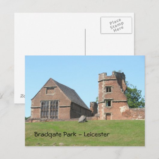 Bradgate Park - Leicester Briefkaart (Voorkant / Achterkant)