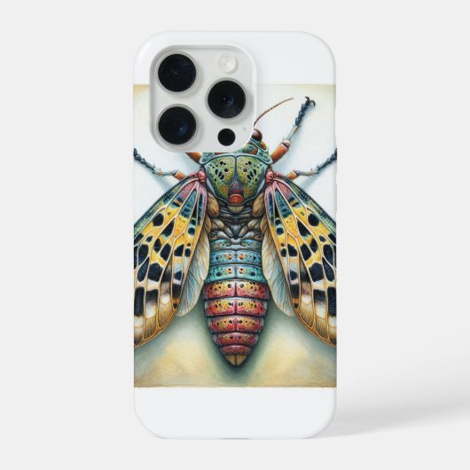 Bradinopyga dorsal view 050624IREF106 - Watercolor iPhone Hoesje (Achterkant)