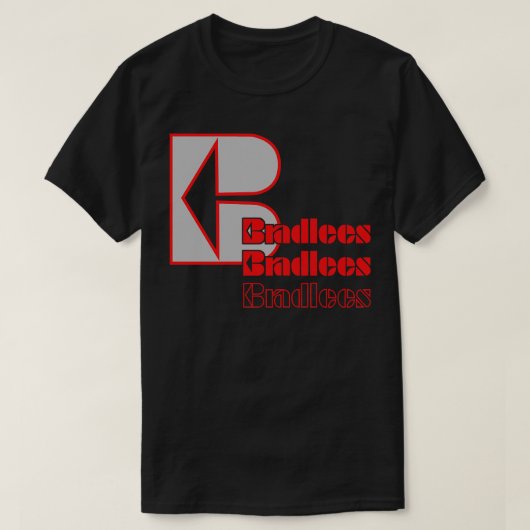 Bradlees warenhuis 1 t-shirt (Design voorkant)