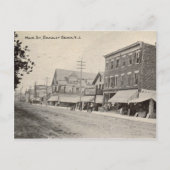 Bradley Beach, New Jersey, Main Street,  Briefkaart (Voorkant)