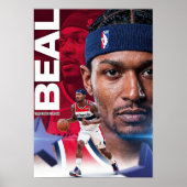  Bradley Beal | Washington Wizards All-Star Poster (Voorkant)