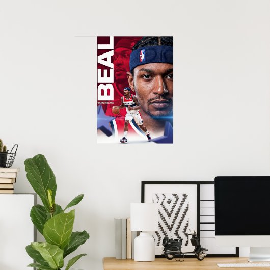  Bradley Beal | Washington Wizards All-Star Poster (Thuiskantoor)