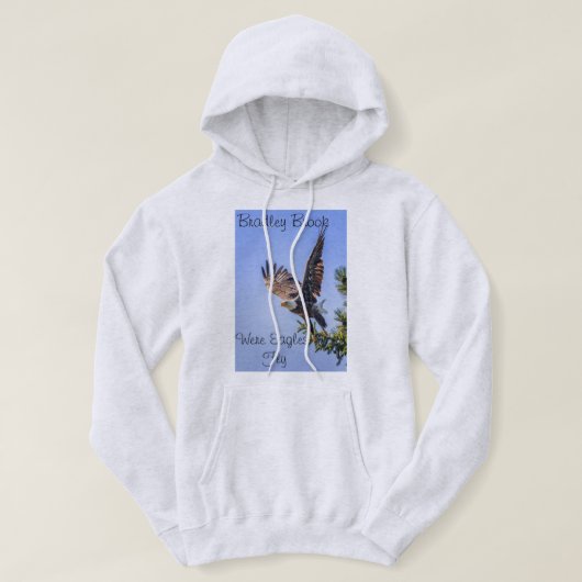 Bradley Brook Eagle Fly Hoodie (Design voorkant)