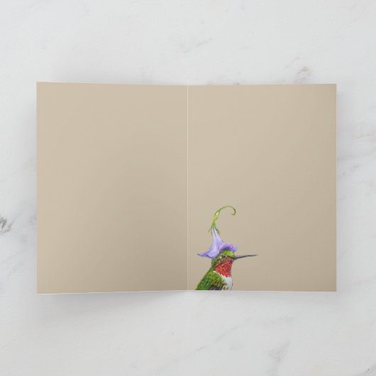 Bradley de kolibrierkaart kaart (Binnen)