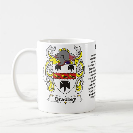 Bradley Family Coat of Arms Mok (Links)