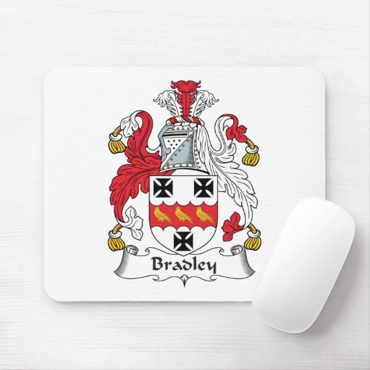 Bradley Family Crest Muismat (Met muis)