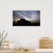 Bradley Fighting Vehicle Poster (Keuken)