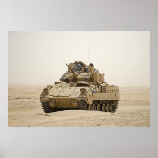 Bradley Fighting Vehicle Poster (Voorkant)