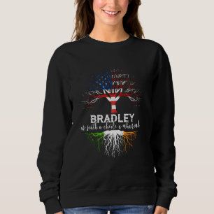 Bradley Irish familienaam Shirt Irish Roots