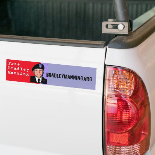 Bradley Manning Bumpersticker (Op Truck)