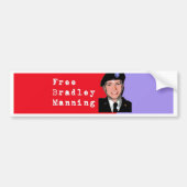 Bradley Manning Bumpersticker (Voorkant)