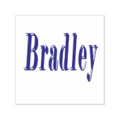 Bradley, naam Logo, Zelfinktende Stempel (Design)