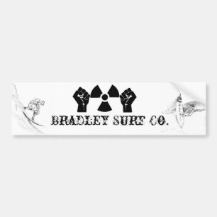 Bradley Surf Co. Bumpersticker