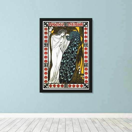 Bradley: Zijn boek Canvas Afdruk (Insitu (Houten vloer))