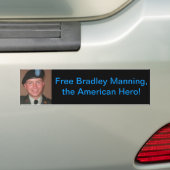 bradleymanning, Free Bradley Bumpersticker (Op auto)
